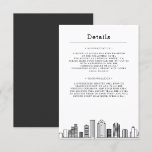 Invitation Mariage à Houston Informations sur les invités
