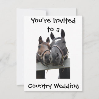 Invitation Mariage à la Campagne