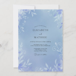 Invitation Mariage à la Vigne Pervenche
