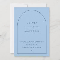 Mariage à l'arche bleu ciel pastel | Photo et code