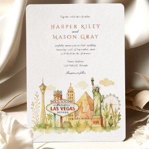 Invitation Mariage à Las Vegas