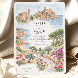 Invitation Mariage à Tamarit en Espagne