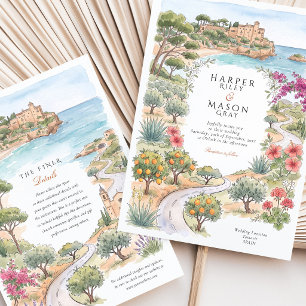 Invitation Mariage à Tamarit en Espagne