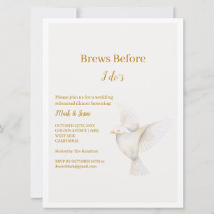 Invitation Mariage ADELLE Simple Dusk Blue Couple