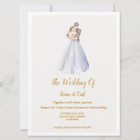 Mariage ADELLE Simple Dusk Blue Couple