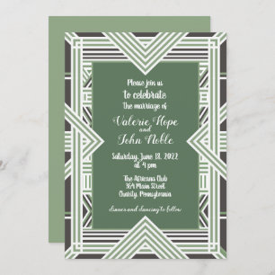 Invitation Mariage africain en mémoire