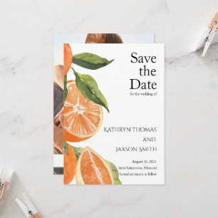Invitation Mariage agricole italien Enregistrer la date