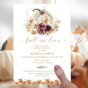 Invitation Mariage Amoureux Shower de Fiançailles