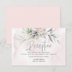 Invitation Mariage Aquarelle Vintage Roses Roses Roses Rose