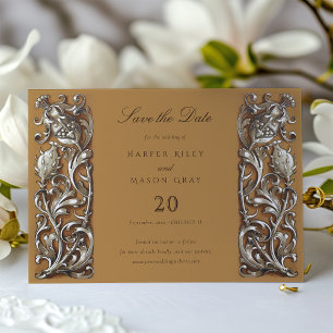 Invitation Mariage Art Nouveau Save the Date