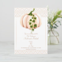 Mariage Automnal avec Histoire de Citrouille Rose