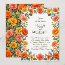 Mariage aux Coquelicots