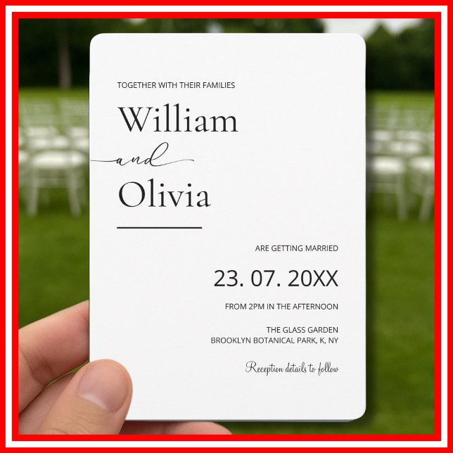 Invitation Mariage Avec Leurs Familles (Créateur téléchargé)