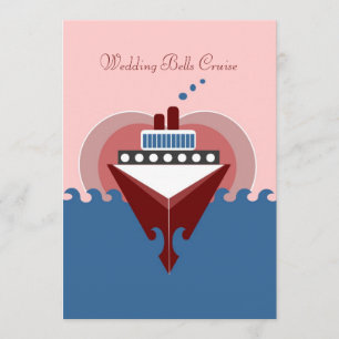 Invitation Mariage Bells Cruise Ship