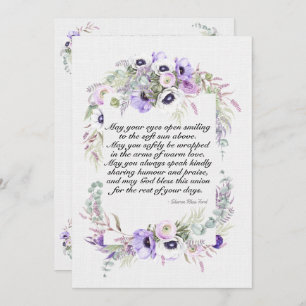 Invitation mariage Bénédiction