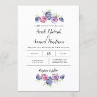 Mariage Blackberry | Baies d'aquarelle