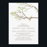 Invitation Mariage Blisser Branches<br><div class="desc">Design élégant de branche d'arbre par Shelby Allison qui est parfait pour un mariage à thème extérieur ou rustique. Cliquez sur le lien ci-dessous pour consulter la collection Blissful Branches pour voir les cartes rsvp, les timbres-poste, les étiquettes et autres articles correspondants. Plus d'options de couleurs disponibles dans la boutique...</div>