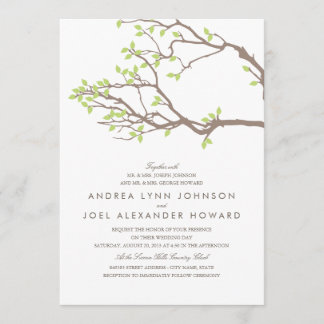 Invitation Mariage Blisser Branches