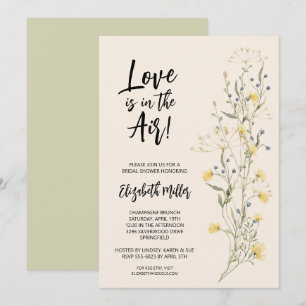 Invitation Mariage Bohème Floral