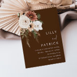 Invitation Mariage Bohème Floral Summer & All Seasons<br><div class="desc">Bohème Floral Summer & All Seasons Mariage Voir la collection correspondante à Niche et Nest Store Merci beaucoup</div>