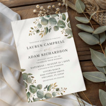 Mariage Botanique Rustique Eucalyptus