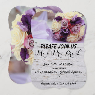 Invitation Mariage Bouquet Blossom Destinée romantique