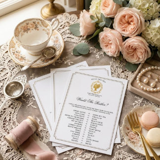 Invitation Mariage Bridgerton