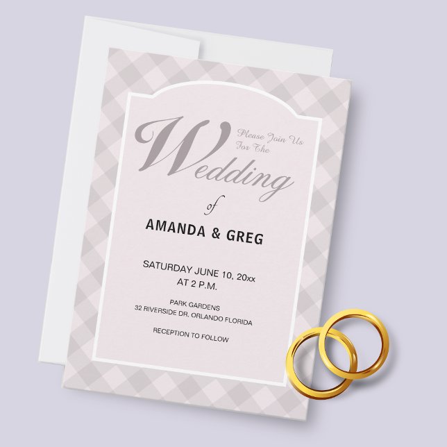 Invitation Mariage campagnard (Créateur téléchargé)