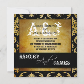 Invitation Mariage campagnard russe