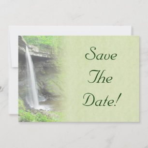 Invitation Mariage cascade Enregistrer la date