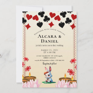 Invitation Mariage Casino Las Vegas Poker