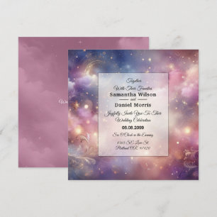 Invitation Mariage céleste de Stardust