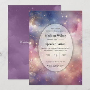Invitation Mariage céleste de Stardust