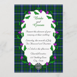 Invitation Mariage celtique de Douglas