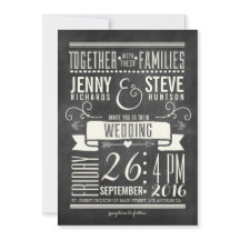 Mariage Chalkboard moderne