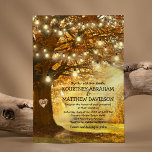 Invitation Mariage Champêtre de Bois en Automne<br><div class="desc">Alors que de plus en plus de couples s'éloignent des mariages traditionnels et cherchent des moyens uniques de célébrer le jour le plus spécial de leur vie, les mariages en plein air rustiques sont devenus une tendance de plus en plus populaire. Et avec les mariages en plein air rustiques viennent...</div>