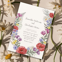 Mariage Champêtre Fleur Sauvage Ivoire Beige