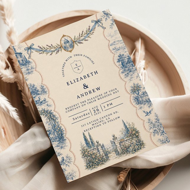 Invitation Mariage Champêtre Romantique et Rustique (Créateur téléchargé)