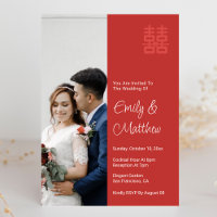 Mariage chinois couple photo amour noeud double xi