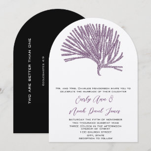 Invitation Mariage Chrétien Corail Rouge My Soul a Trouvé Cel