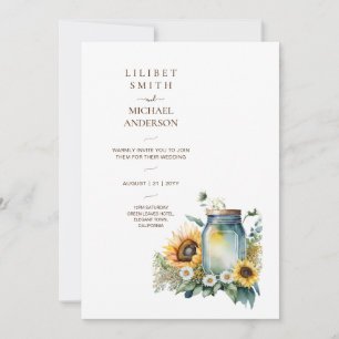 Invitation Mariage classique Anniversaire Baby shower retrait