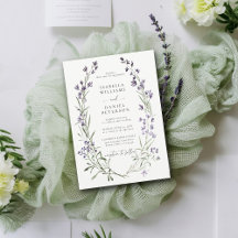 Mariage classique moderne Lavender Delicate