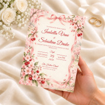 Mariage Coquette à la Fleur de Cerisier Romantique