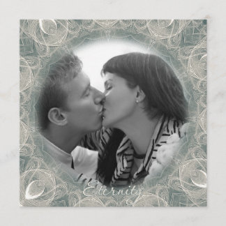 Invitation Mariage cygne éternité