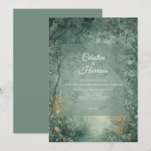 Mariage dans la forêt enchantée