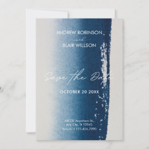Invitation Mariage d'art moderne minimaliste