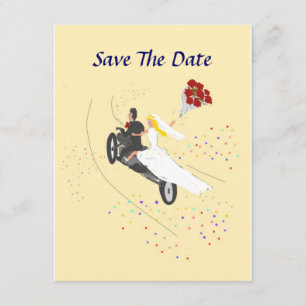Invitation Mariage De Biker Enregistrer La Date