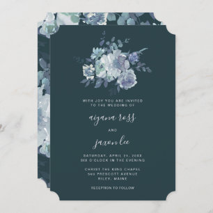 Invitation Mariage de bouquet Lush et Moody Peony