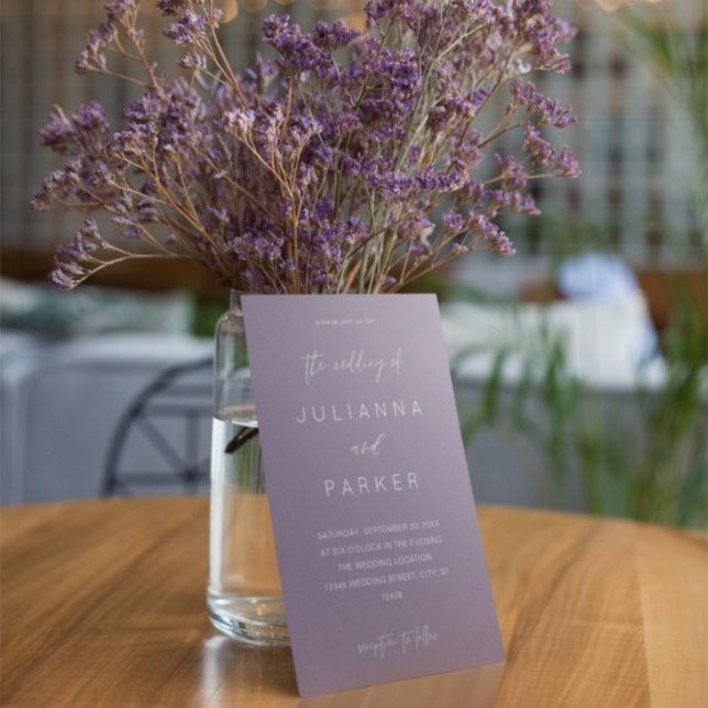 Invitation Mariage de calligraphie Turquoise Green MOD (Créateur téléchargé)