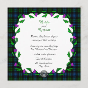 Invitation Mariage de Campbell Celtic